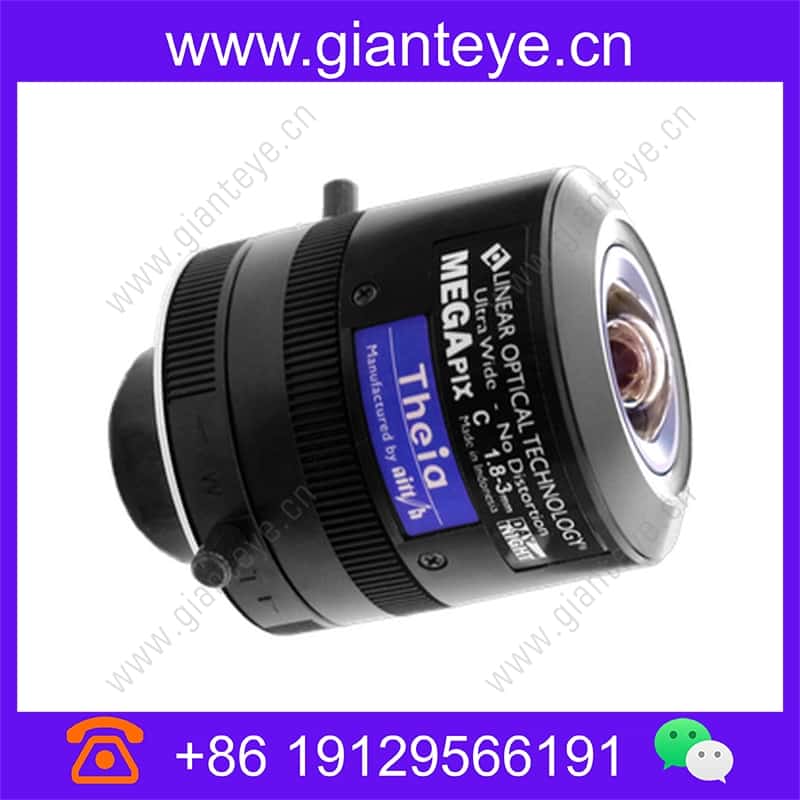 美国 Theia ML183M 1.8–3mm 变焦 超广角无畸变 5+ MP 日/夜 1/2.3 英寸 格式 手动光圈 C 接口 镜头 ml183m_img_00.jpg