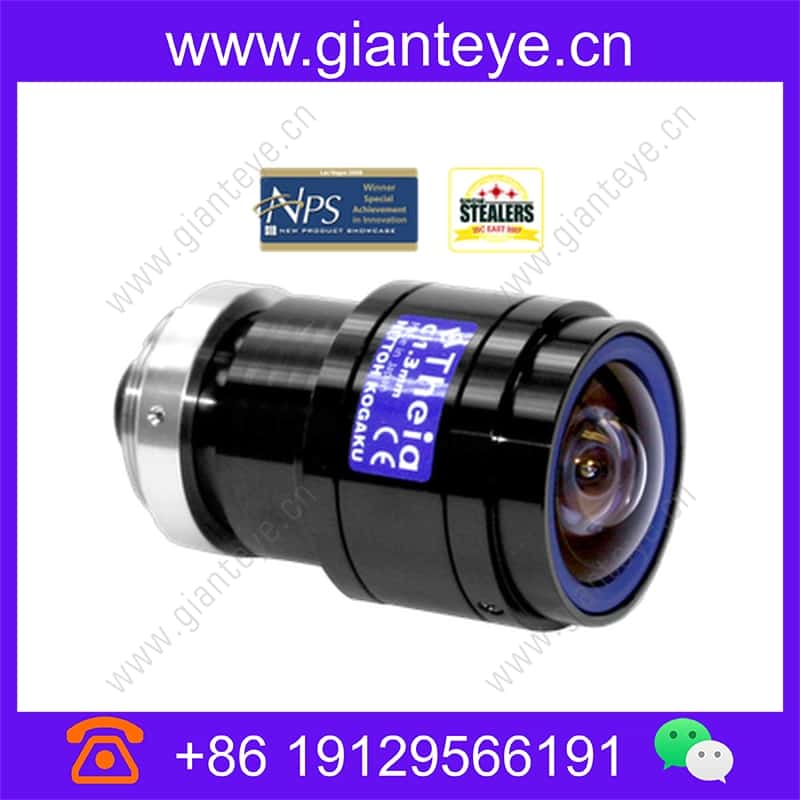 美国 Theia MY125M-E-6S 1.3mm 超广角低畸变 5 MP 日用 1/2.5 英寸 格式 手动光圈 C 接口 镜头 my125m-e-6s_img_00.jpg