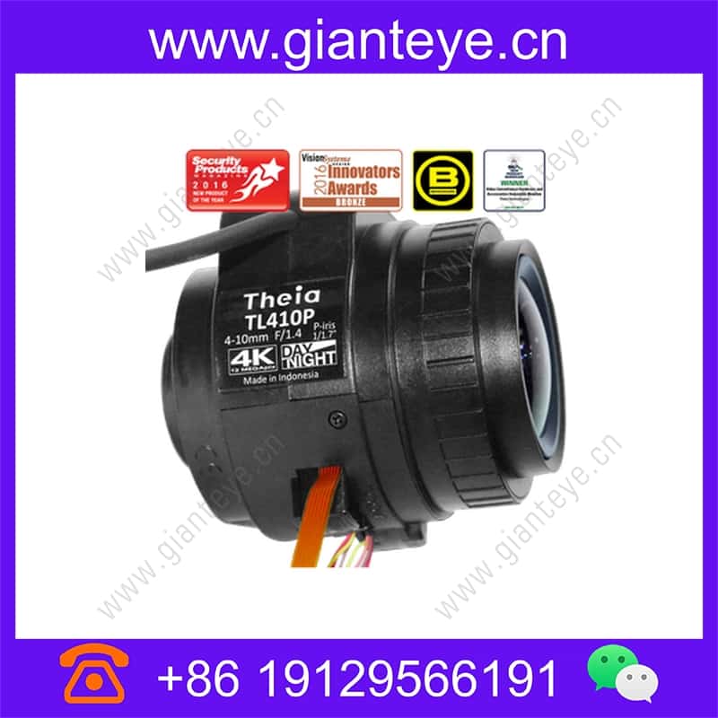 美国 Theia TL410P R4 CS 4-10mm 4k 12 MP 日/夜 精确光圈 1/1.7 英寸 格式 电动变焦对焦 PI 电机挡块 CS 接口 镜头 tl410p-r4-cs_img_00.jpg