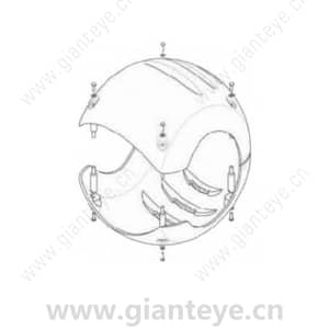 博世 Bosch MICTHERSUNSHLD 遮阳罩套件适用于 MIC612 散热白色 F.01U.267.860