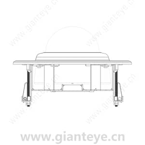 博世 Bosch VDA-FMT-IP200 DOME 嵌入式安装天花板套件