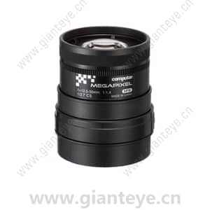 康标达 Computar A4Z1214CS-MPIR 300万像素 1/2.7英寸 12.5-50mm F1.4 变焦镜头 HD 系列手动光圈红外校正(CS接口)
