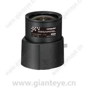 康标达 Computar AG3Z2812FCS-MPWIR 500万像素 1/2.7英寸 2.8-8.5mm F1.2 变焦镜头 HD 系列 DC自动光圈红外校正(CS接口)
