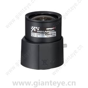 康标达 Computar AG4Z2812KCS-MPIR 300万像素 1/2.7英寸 2.8-10mm F1.2 变焦镜头 HD 系列 P-iris 红外校正(CS接口)