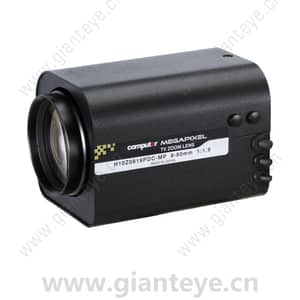 康标达 Computar H10Z0819PDC-MP 1/2英寸 8-80mm F1.9 10倍 MP 自动光圈变焦镜头带预设(C接口)