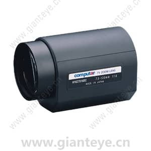 康标达 Computar H16Z7516DC 1/2英寸 7.5-120mm F1.6 16倍 电动变焦 DC自动光圈 带4针迷你连接器(C接口)