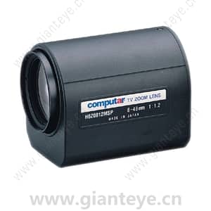 康标达 Computar H6Z0812MSP 1/2英寸 8-48mm F1.2 6倍 电动变焦 3个马达带点焦和预设(C接口)