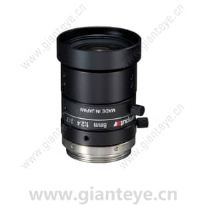康标达 Computar M0824-MPW2 2/3英寸 8mm F2.4 500万像素 超低失真机器视觉镜头(C接口)