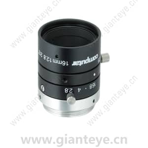 康标达 Computar M1628-MPW3 600万像素 2/3英寸 16mm F2.8 2.74um 超低失真带浮动系统(C接口)