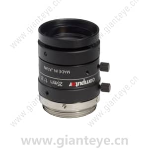 康标达 Computar M2518-MPW2 2/3英寸 25mm F1.8 500万像素 超低失真机器视觉镜头(C接口)