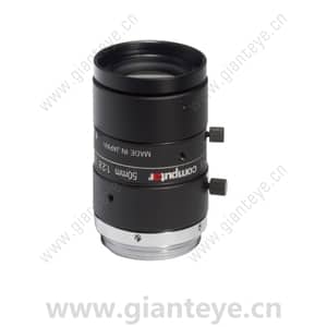 康标达 Computar M5028-MPW2 2/3英寸 50mm F2.8 500万像素 超低失真机器视觉镜头 (C接口)