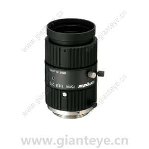 康标达 Computar M7528-MP 1.500万像素 2/3英寸 75mm F2.8 带锁定光圈和对焦百万像素(C接口)