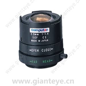 康标达 Computar T2314FICS 1/3英寸 2.3mm F1.4 单焦手动光圈(CS接口)