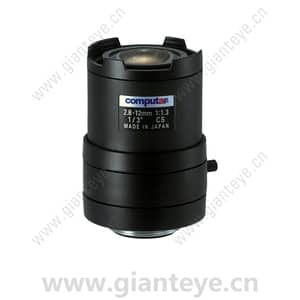 康标达 Computar T4Z2813CS 1/3英寸 2.8-12mm F1.3 变焦手动光圈(CS接口)