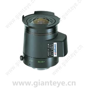 康标达 Computar TG2010FCS-L 1/3英寸 2mm F1.0 非球面 DC自动光圈 带4针迷你连接器长电缆(CS接口)