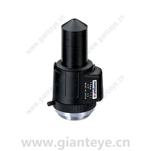 康标达 Computar TG2625FCS-P 1/3英寸 2.6mm F2.5 微型 DC自动光圈 带4针迷你连接器短线(CS接口)