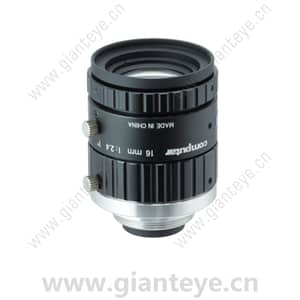 康标达 Computar V1624-MPZ 2000万像素 1英寸 16mm F2.4 2.4um 超低失真镜头 (C接口)