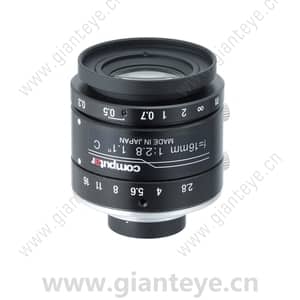 康标达 Computar V1628-MPY2 1200万像素 1.1英寸 16mm F2.8 3.45um 超低失真镜头(C接口)