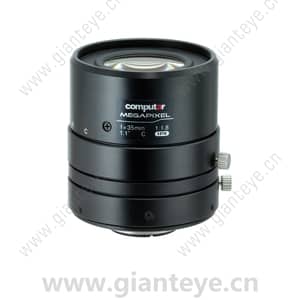 康标达 Computar V3518FIC-MPYIR 1200万像素 1.1英寸 35mm F1.8 3.45µm 红外校正超低失真镜头(C接口)