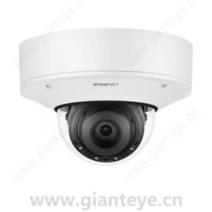 三星韩华 Samsung Hanwha PNV-A9081R/KAP P 系列 4K AI 户外夜视防暴半球 IP 安防摄像机