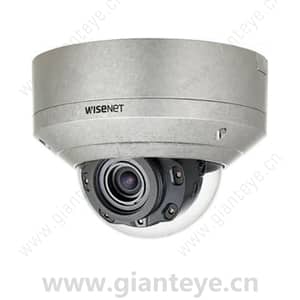 三星韩华 Samsung Hanwha XNV-8080RSA/KUS X 系列 5MP 户外夜视防暴半球 IP 安防摄像机