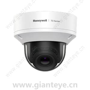 霍尼韦尔 Honeywell HC70W48R2 70 系列 AI IP 摄像机 8MP 远程室外半球 ONVIF Profile G/S/T