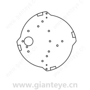派尔高 Pelco IME3EBAP-E 电气盒适配器 适用于 Sarix ENH3 Dome
