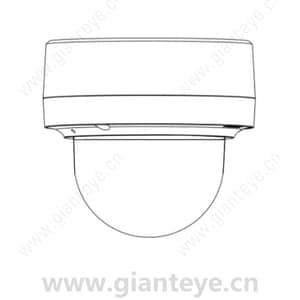 Pelco IMP3LD-0I / 1I Indoor Lower Dome