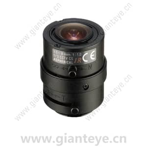 腾龙 TAMRON 13VM308ASIRII 1/3英寸 3-8mm F/1.0-Close 手动光圈 监控镜头 CS接口