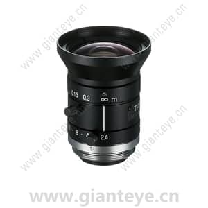 腾龙 TAMRON M112FM08 1/1.2英寸 2/3英寸 8mm F/2.4-16 手动光圈 机器视觉镜头 C接口