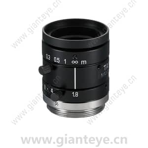 腾龙 TAMRON M112FM25 1/1.2英寸 2/3英寸 25mm F/1.8-16 手动光圈 机器视觉镜头 C接口