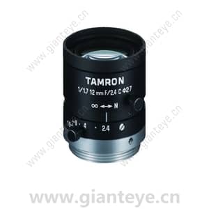 腾龙 TAMRON M117FM12-RG 1/1.7英寸 12mm 2.4-16 手动光圈坚固机器视觉镜头 C接口