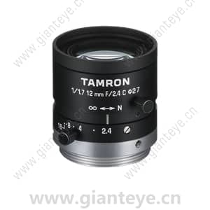 腾龙 TAMRON M117FM12 1/1.7英寸 12mm F/2.4-16 手动光圈 工业镜头 机器视觉镜头 C接口
