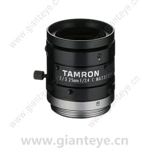 腾龙 TAMRON MA23F25V 2/3英寸 25mm F/2.4-16 手动光圈 机器视觉镜头 C接口