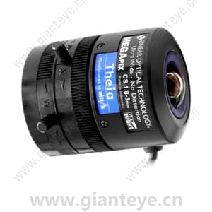 美国 Theia SL183A 1.8–3mm 变焦 超广角无畸变 5+ MP 日/夜 1/2.3 英寸 格式 DC 自动光圈 CS 接口 镜头