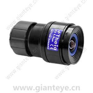 美国 Theia SY110A 1.7mm 超广角低畸变 3+ MP 日/夜 1/2.5 英寸 格式 DC 自动光圈 CS 接口 镜头