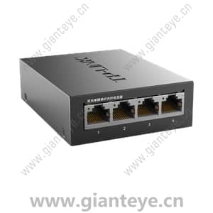 TP-LINK TL-FC114B 光纤收发器百兆单模单纤1SC 4FE 20KM