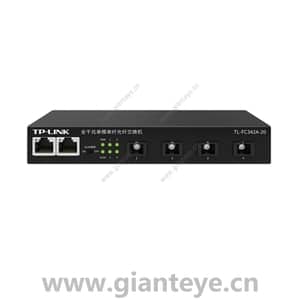TP-LINK TL-FC342A-20 Fiber Optic Switch Full Gigabit Single Mode Single Fiber 4SC 2GE 20KM