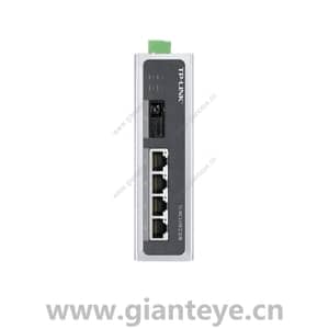 TP-LINK TL-MC114B工业级 光纤收发器单模单纤1SC 4FE 20KM