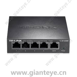 TP-LINK TL-SF1005MP 5-port 100M unmanaged PoE switch 1FE 4PoE 21W iron shell