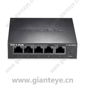 TP-LINK TL-SG1005D 5口全千兆非网管交换机 铁壳 二层
