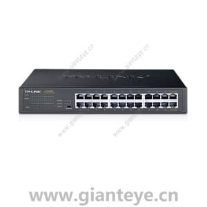 TP-LINK TL-SG1024T T系列24口全千兆非网管交换机铁壳 二层 隔离