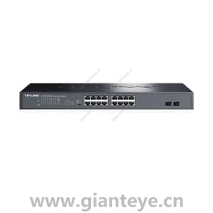 TP-LINK TL-SG1218PE 18口全千兆非网管PoE交换机2SFP 16PoE 225W
