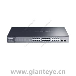 TP-LINK TL-SG1226PE 26口全千兆非网管PoE交换机2SFP 24PoE 375W