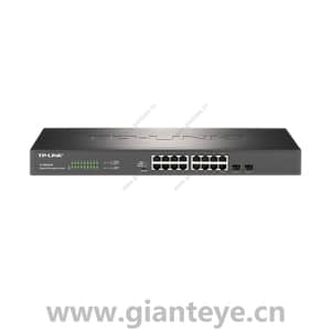 TP-LINK TL-SG2218 18口全千兆Web网管交换机 16GE 2SFP 二层