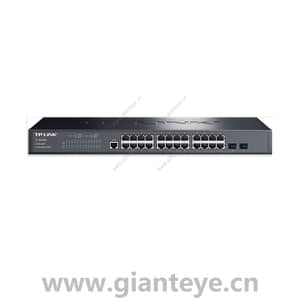 TP-LINK TL-SG3226 26口全千兆网管交换机 24GE 2SFP 二层