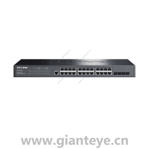 TP-LINK TL-SG3428 28口全千兆网管交换机 24GE 4SFP 二层