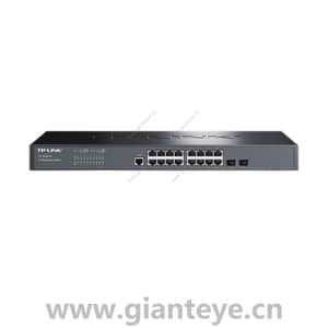 TP-LINK TL-SG5218 18口全千兆网管交换机 16GE 2SFP 三层
