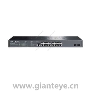 TP-LINK TL-SG5218PE 18口千兆三层网管PoE交换机2SFP 16PoE 225W