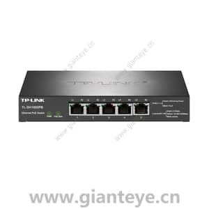 TP-LINK 普联 TL-SH1005PB 2.5Gbps以太网PoE交换机